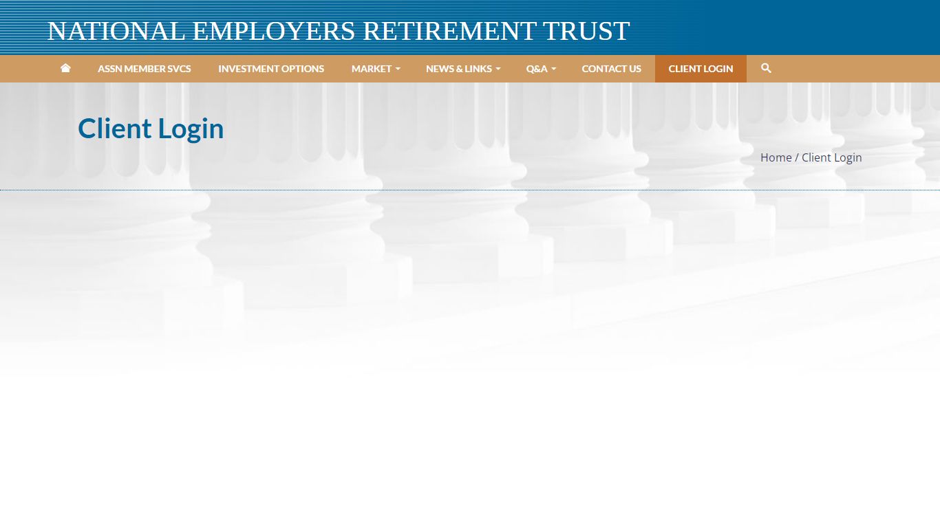 Client Login – National Employers Retirement Trust - nert.com